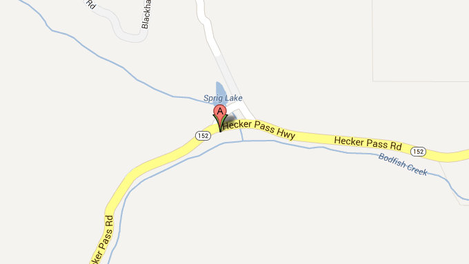 Traffic Update…Power Pole and Lines Down on Hwy 152