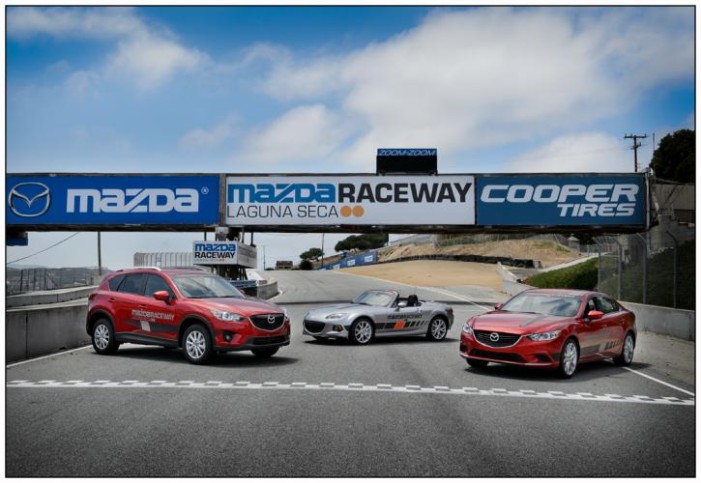 Mazda Raceway Laguna Seca Receives Fleet of Stylish New 2014 Mazdas