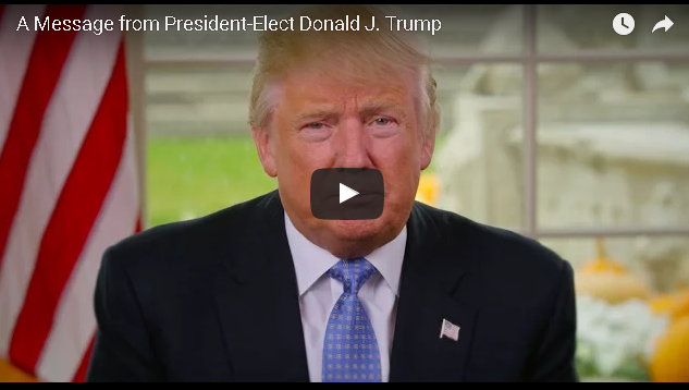An Update On Transition Team Progress From President-Elect Donald J. Trump