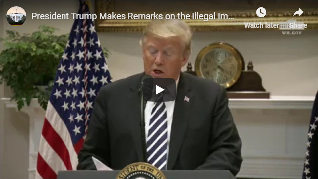 President Trump Says…”Our Nation’s Weak Asylum Laws are Encouraging an Overwhelming Increase In Illegal Immigration”