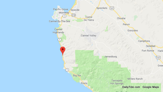 Traffic Update….Collision Just North of Bixby Bridge on Hwy 1