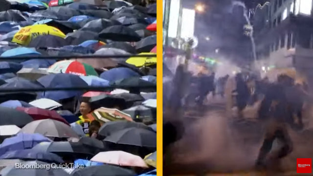 Where Are Hong Kong’s Protests Headed?  ~ Bloomberg