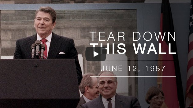 A Look Back at President Reagan’s “Berlin Wall” Speech at the Brandenburg Gate