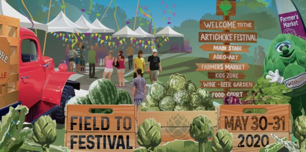 Make Plans Now to Attend the 61st Artichoke Festival is May 30 & 31, 2020