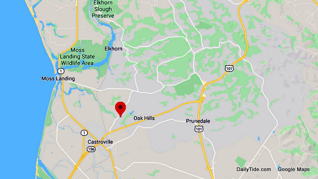 Traffic Update….Overturned Vehicle Near High School in Castroville