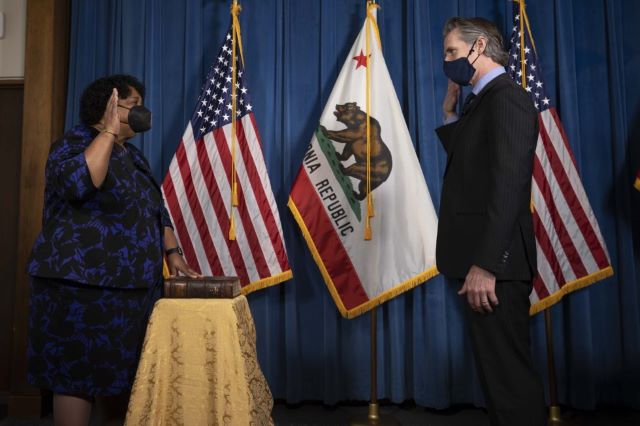 Governor Newsom Swears in Dr. Shirley Weber as California Secretary of State