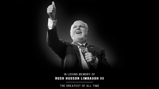 Rush Hudson Limbaugh III 1951 – 2021