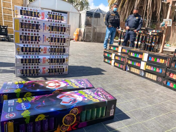 Over 1,000 lbs of Illegal Fireworks Seized