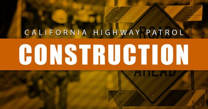CHP Monterey Reporting Lots of Construction Projects on Local Roadways