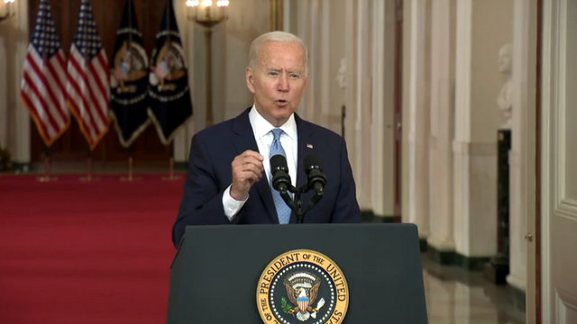 President Biden Delivered Remarks on Ending the War in Afghanistan