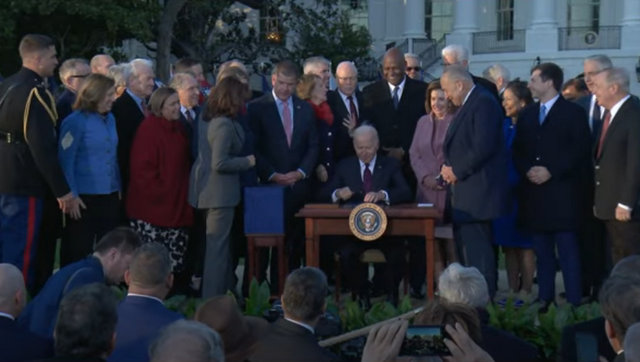 President Biden at Signing of H.R. 3684, The Infrastructure Investment and Jobs Act
