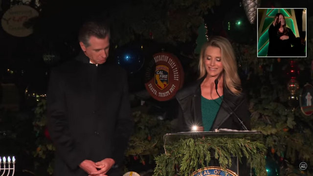 The 90th Annual California State Capitol Tree Lighting Ceremony
