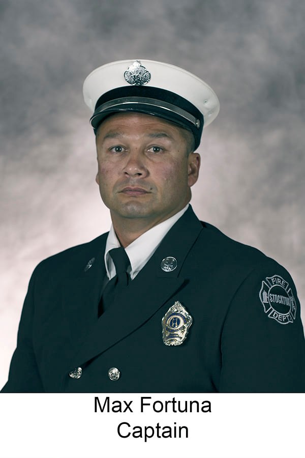 Veteran Stockton Fire Captain Max Fortuna Shot & Killed While Extinguishing Dumpster Fire