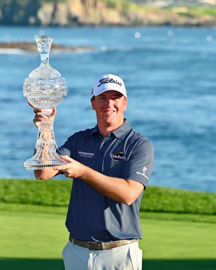 Tom Hoge wins AT&T Pebble Beach Pro-Am for first PGA TOUR victory