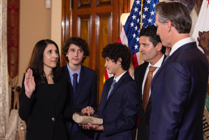 Governor Newsom Swears in Justice Patricia Guerrero to California Supreme Court, the First Latina to Serve on State’s Highest Court