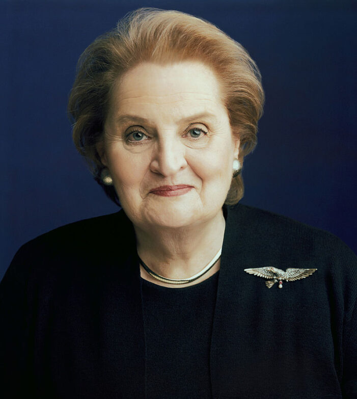 Former Secretary of State Madeleine K. Albright, May 15, 1937 – March 23, 2022