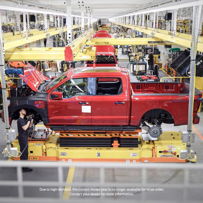 Full Production of F-150 Lightning Trucks Begins at Rouge Electric Vehicle Center at Ford’s Historic Rouge Complex