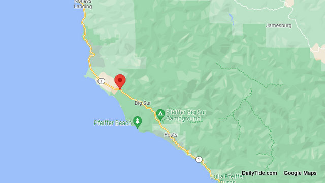 Traffic Update….Possible Injury Collision Near Hwy 1 & Andrew Molera State Park