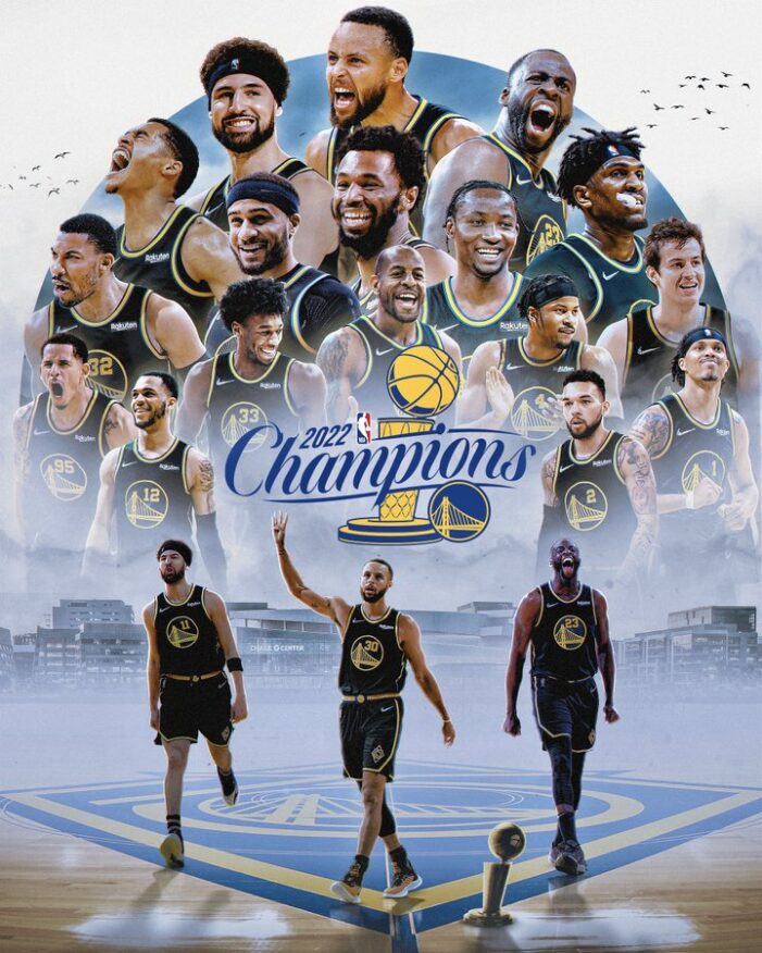Warriors Capture 2022 NBA Championship, Stephen Curry Named Finals MVP!