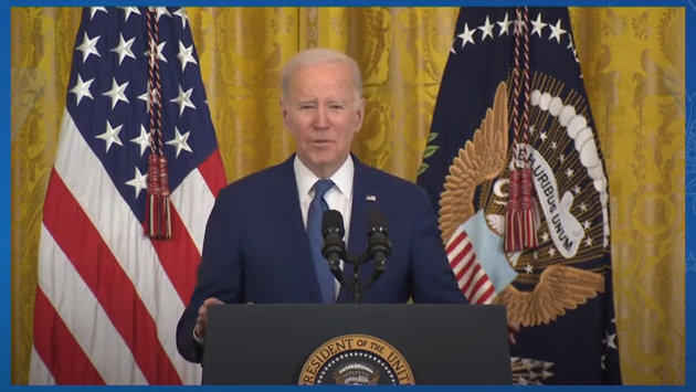 President Biden at an Affordable Care Act Anniversary Event